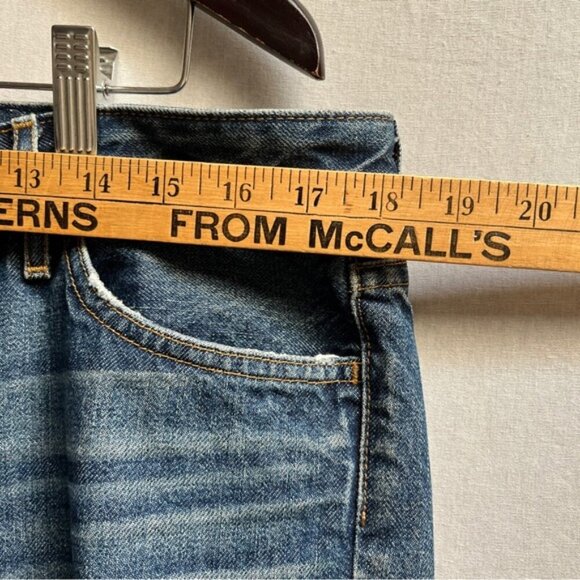 Koral relaxed skinny distressed denim jeans Sz 31 - Picture 12 of 13